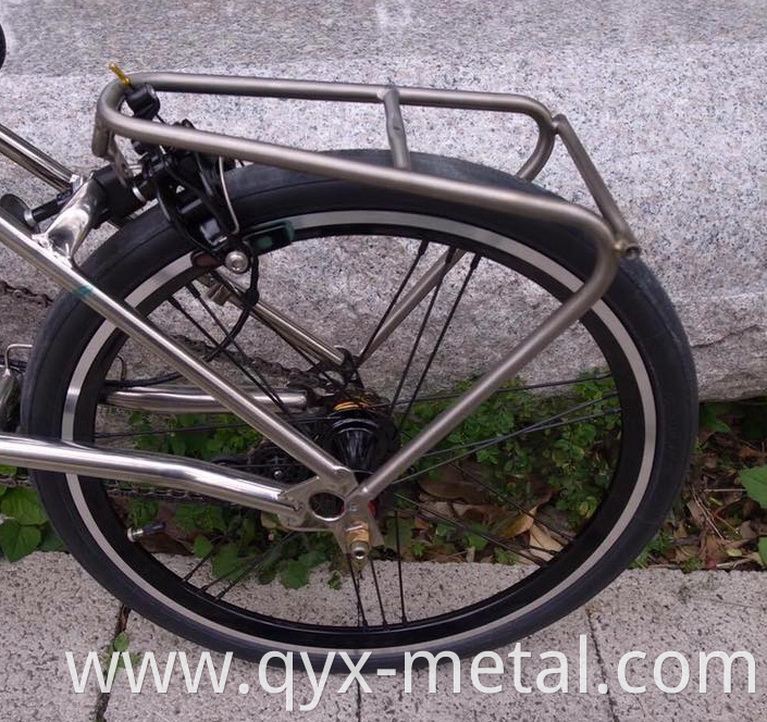 titanium rear rack